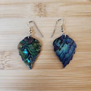 Abalone Shell Earrings Beach Ocean Summer Jewelry
